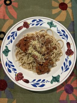Lamb Ragu with Low Carb Pasta