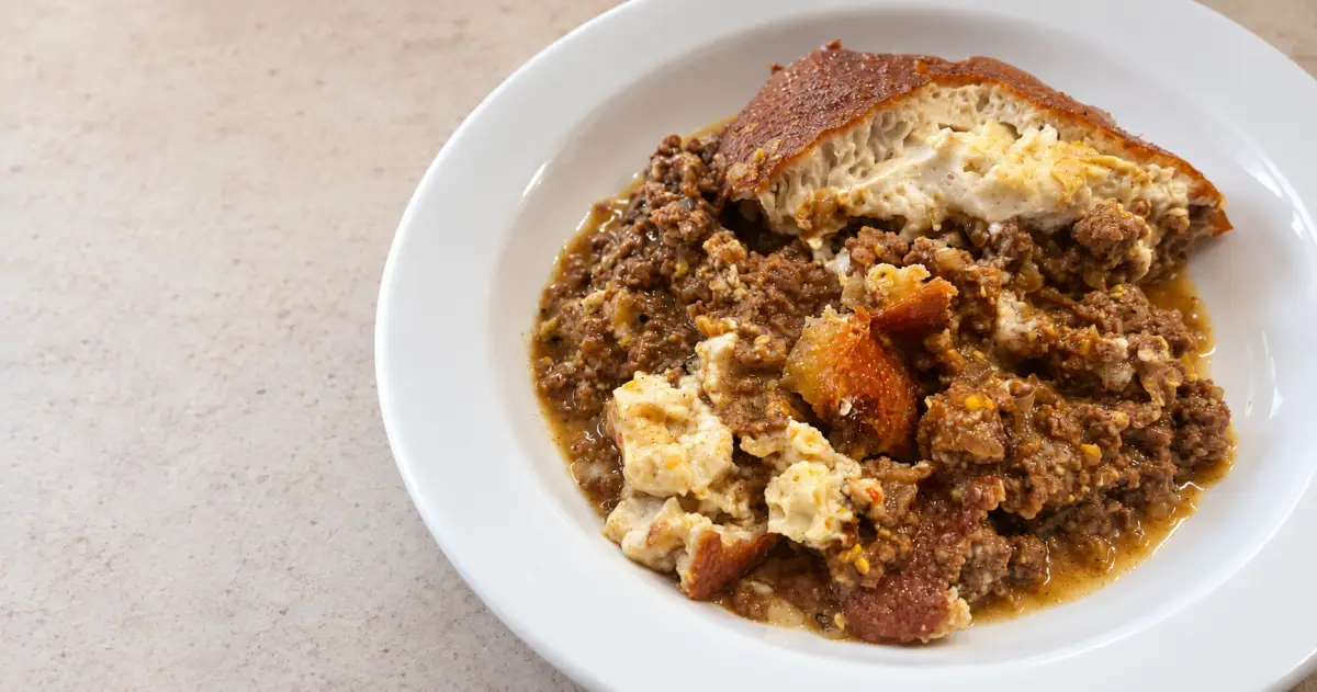Bobotie (South African Curried Mince)